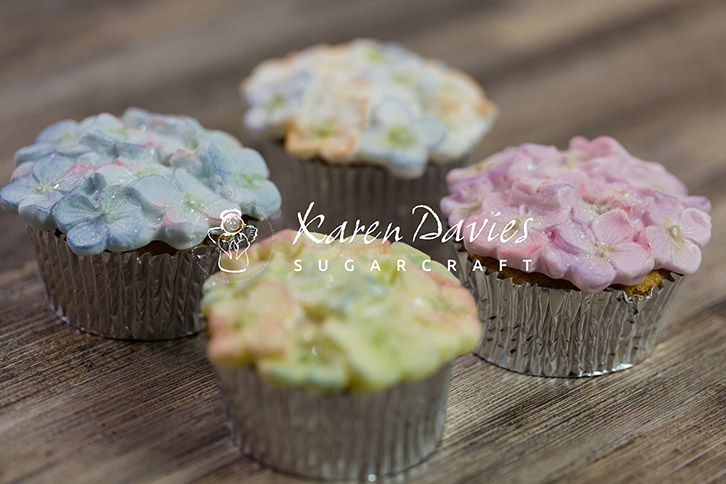 karen-davies-cupcake-top-hydrangea-silikonform-hortensie image 7