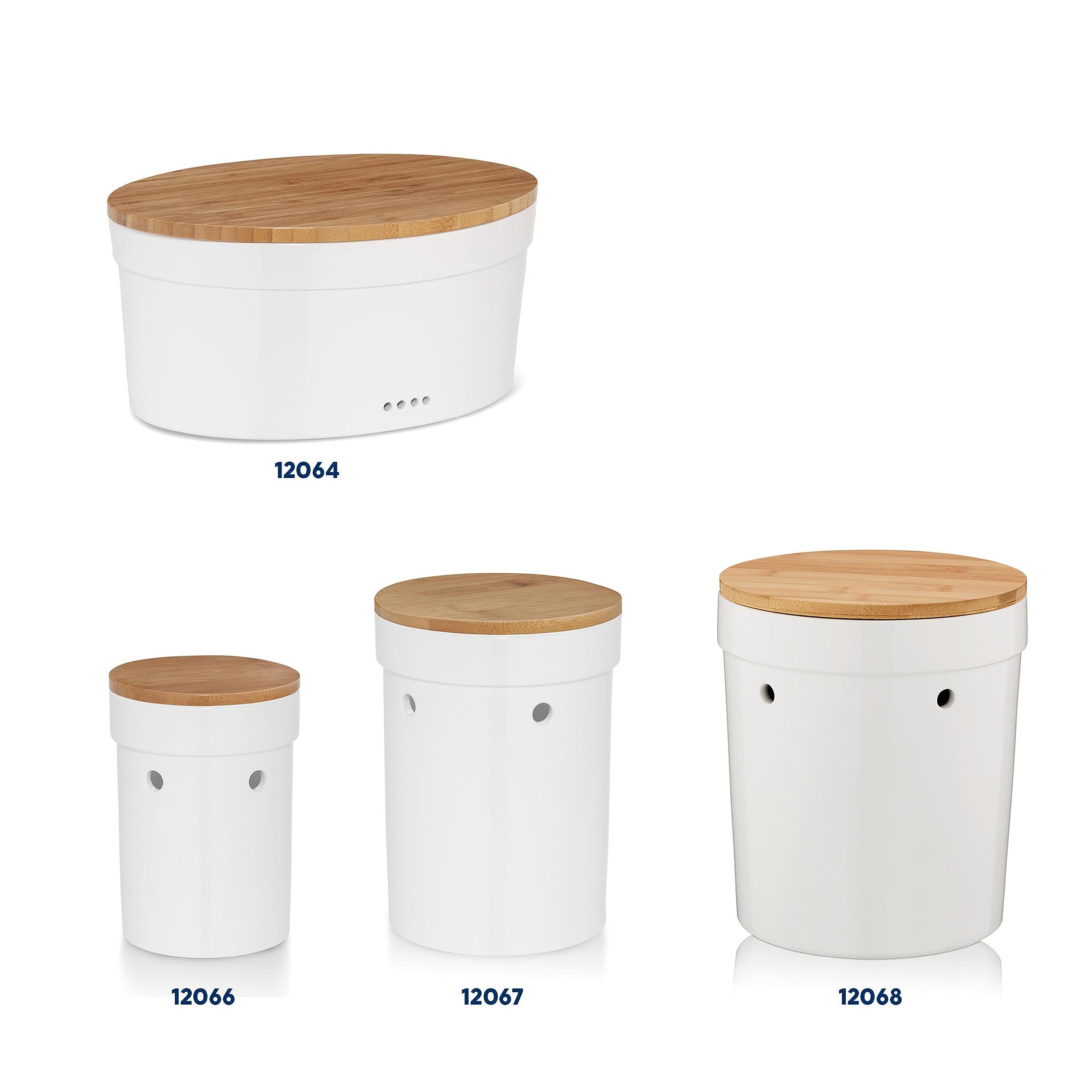 kela-salena-kartoffeltopf-20-cm-keramik-wei-mit-bambusdeckel image 5