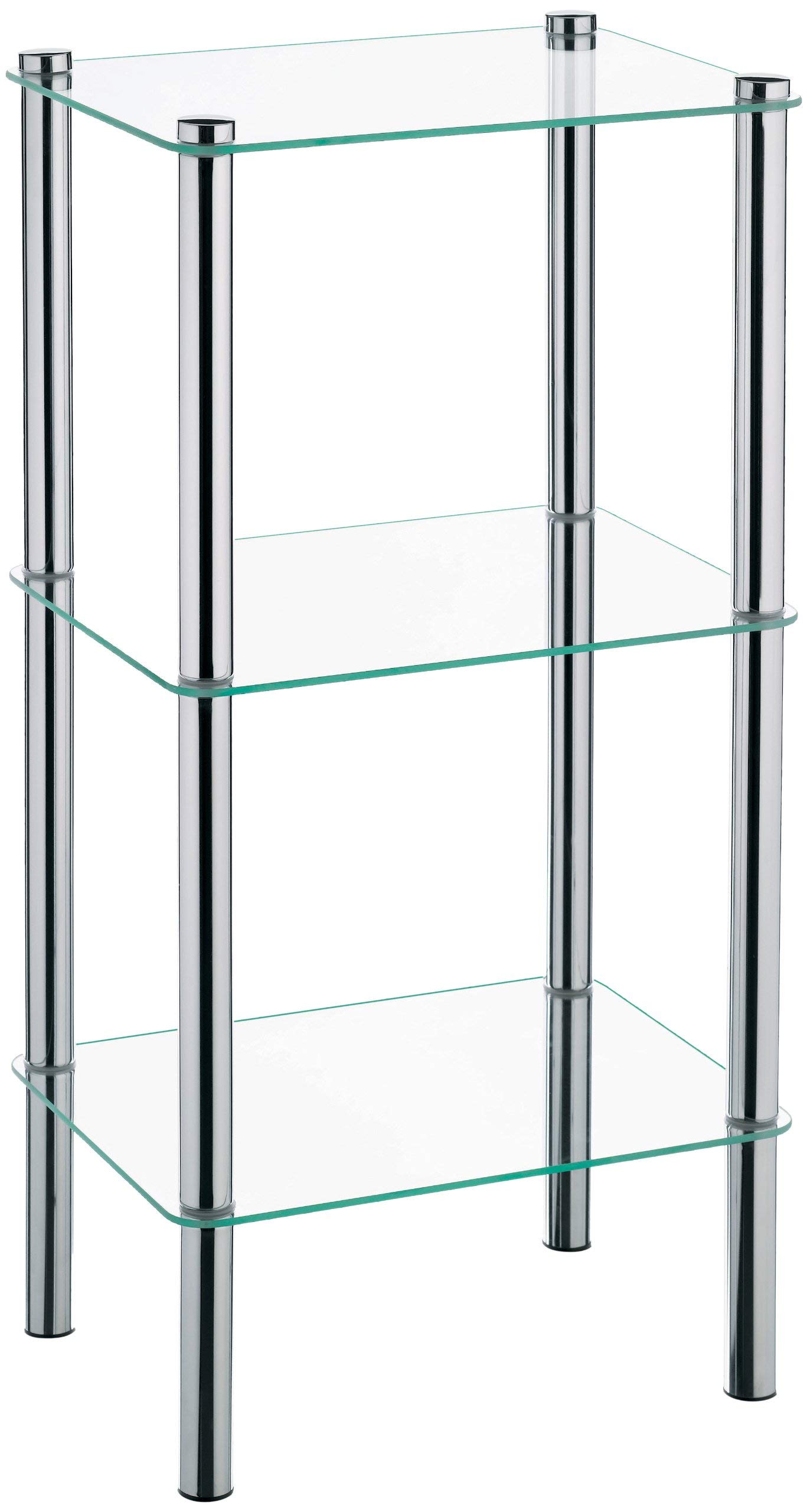 kela-ole-eckregal-3-etagen-metall-sicherheitsglas-76-cm image 8
