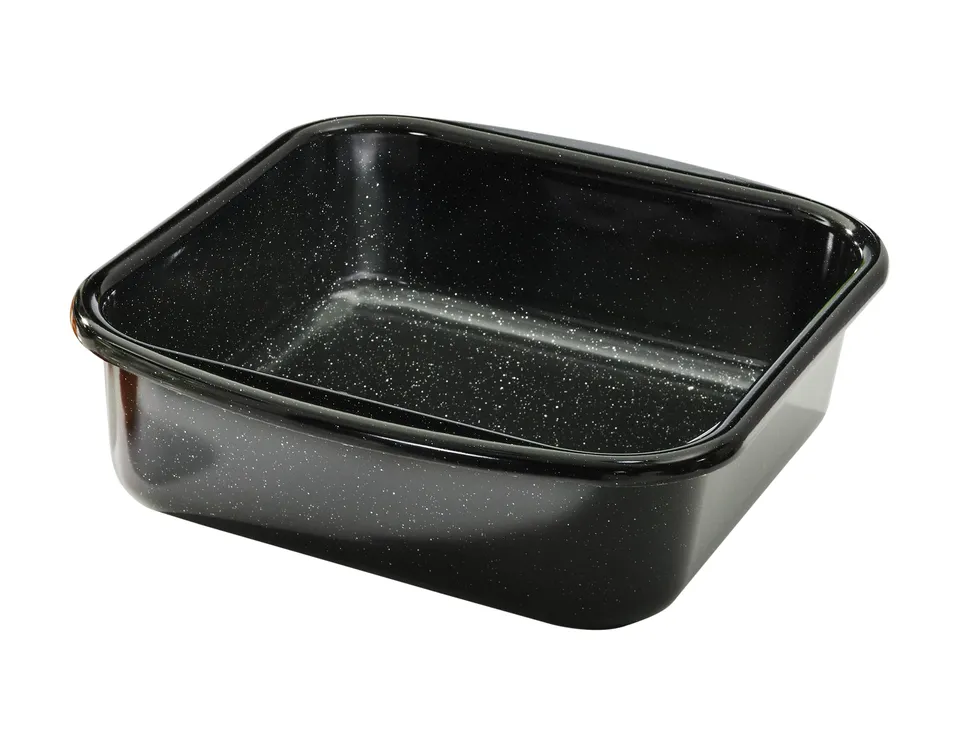 riess-classic-bratrohrpfanne-mini-22-x-22-cm-emaille-schwarz image 1