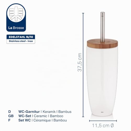 kela-natura-klob-rste-mit-beh-lter-37-5-cm-keramik-wei-gl-nzend image 8