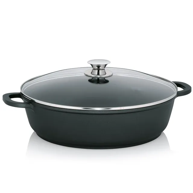 kela-kerros-servierpfanne-36cm-aluguss-mit-deckel-7-liter image 1