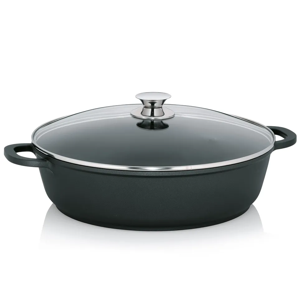 kela-kerros-servierpfanne-36cm-aluguss-mit-deckel-7-liter image 1