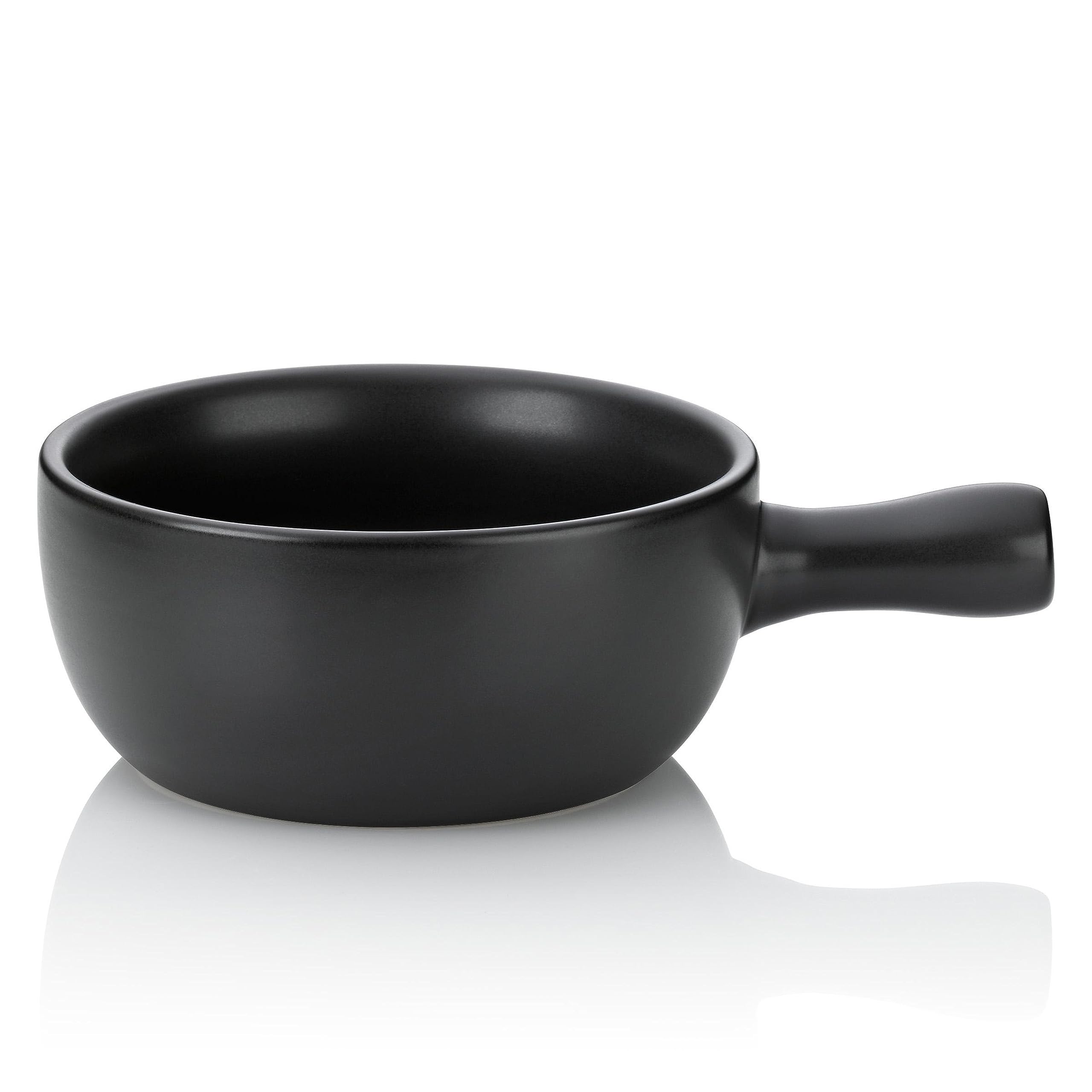 kela-natura-k-sefondue-topf-keramik-22-5-cm-schwarz-2-liter image 1