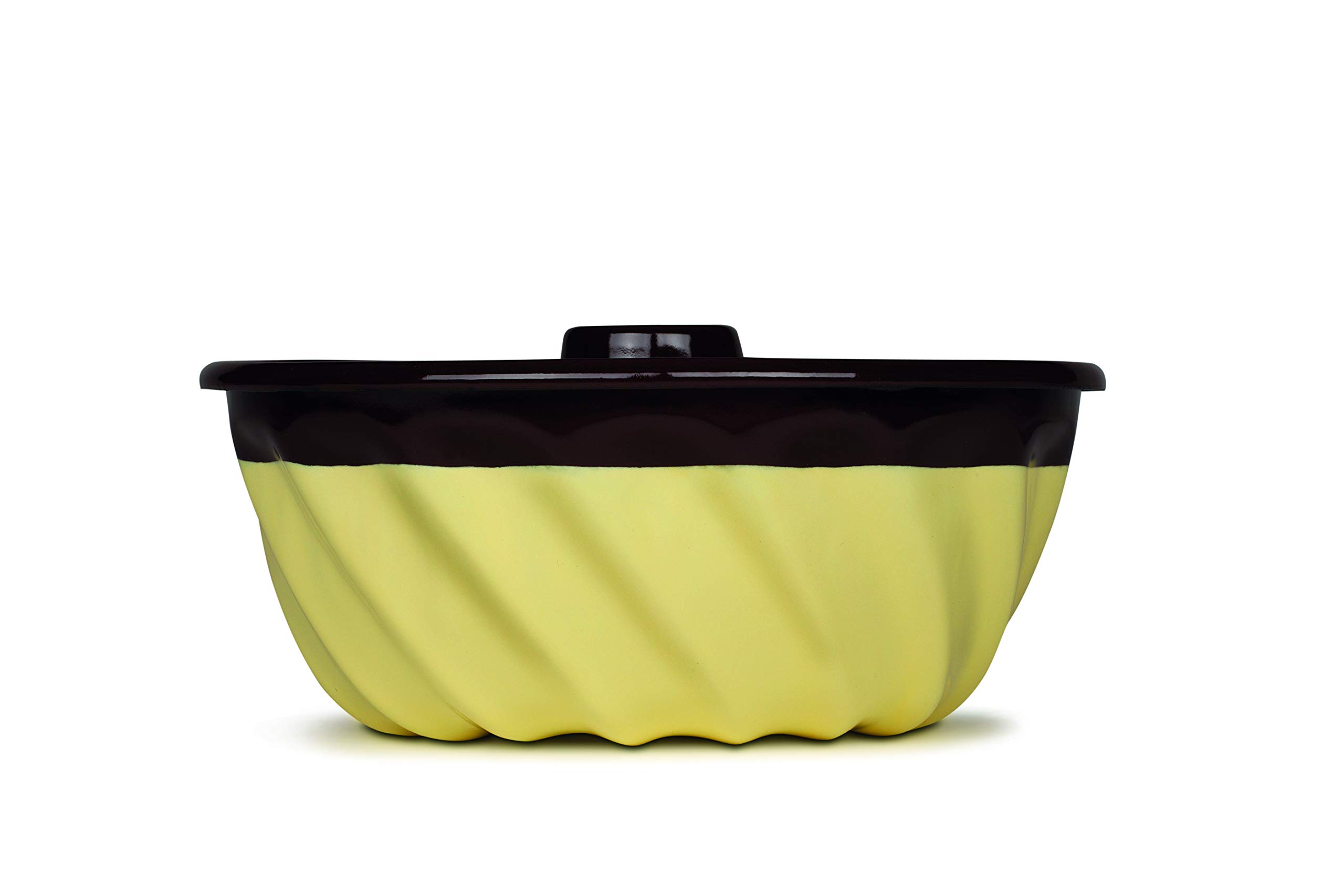riess-sarah-wiener-gugelhupfform-22-cm-schoko-vanille-2-6-liter-emaille image 3