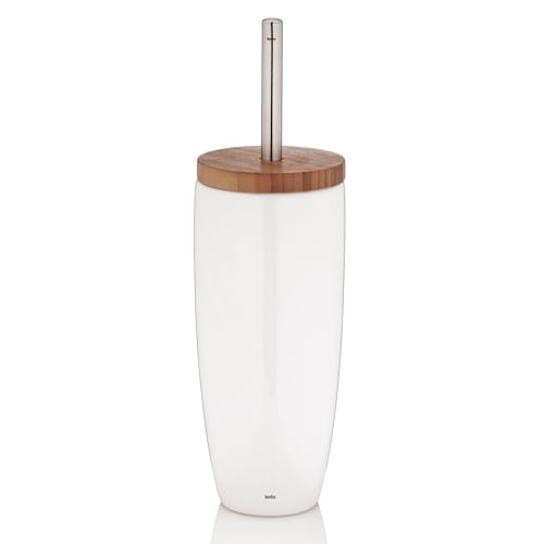 kela-natura-klob-rste-mit-beh-lter-37-5-cm-keramik-wei-gl-nzend image 6