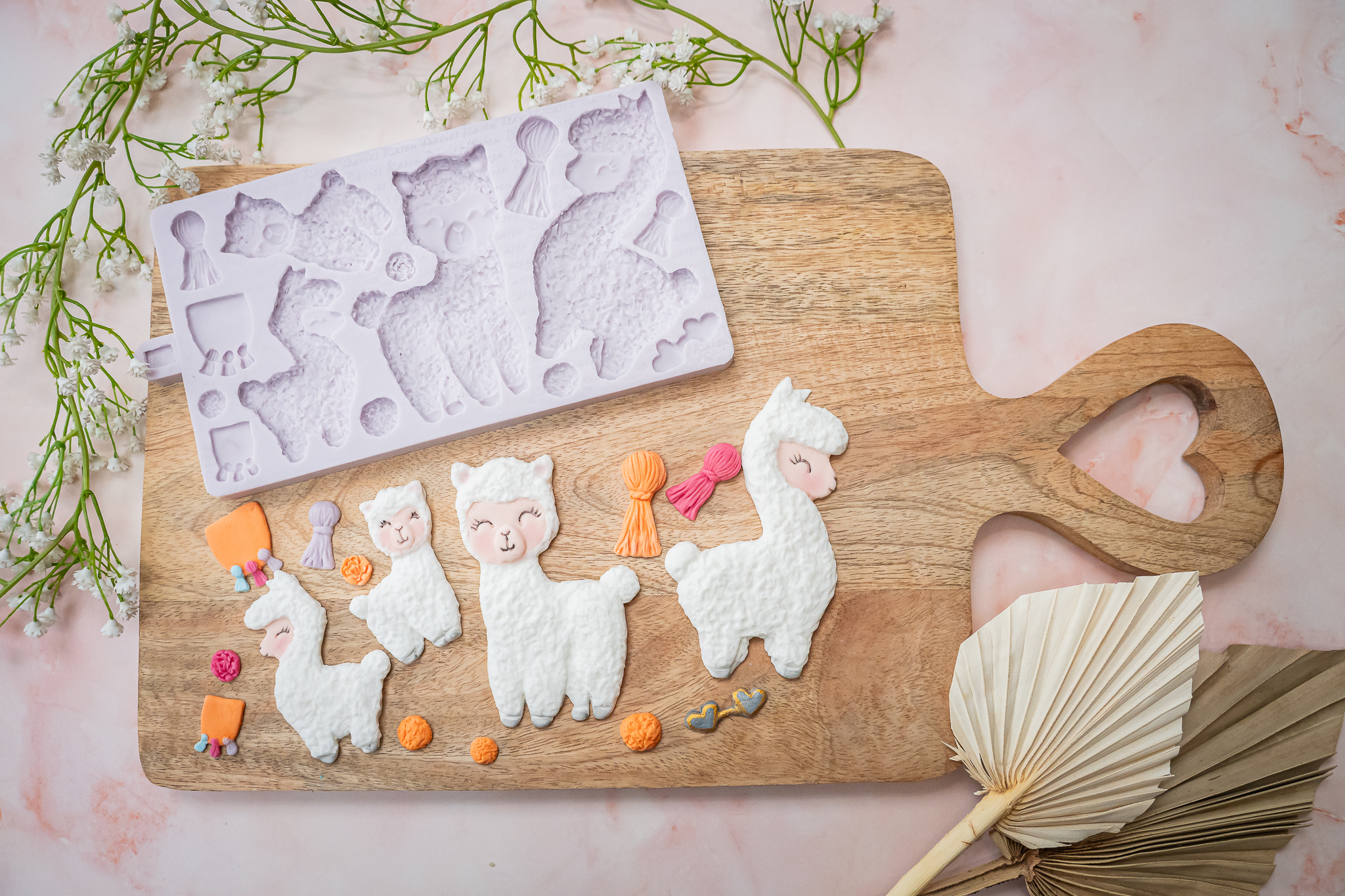 karen-davies-alpaca-silikonform-lama-tiermotiv image 3