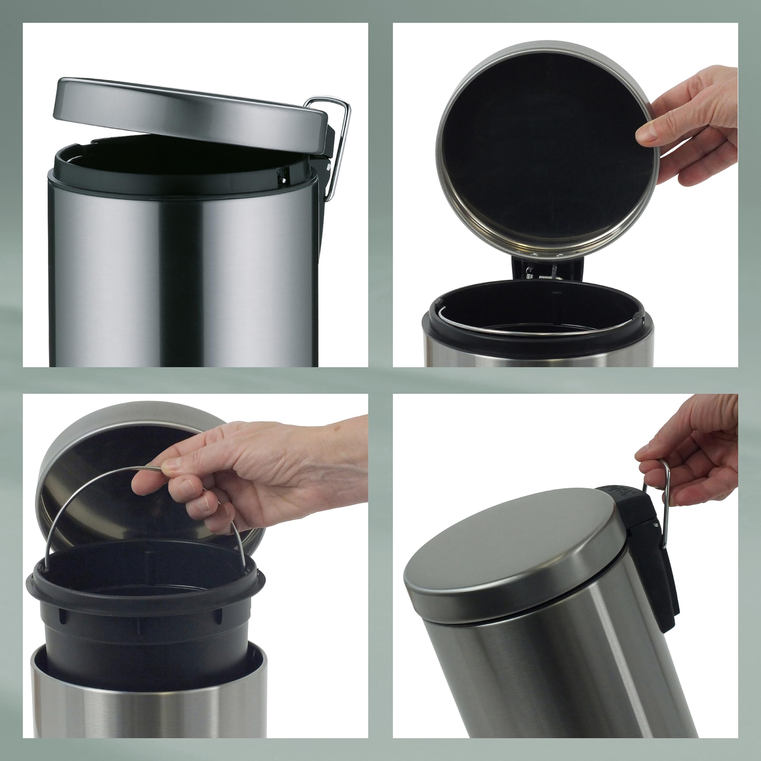 kela-impronta-kosmetikeimer-3-liter-edelstahl-matt-mit-pedal image 5