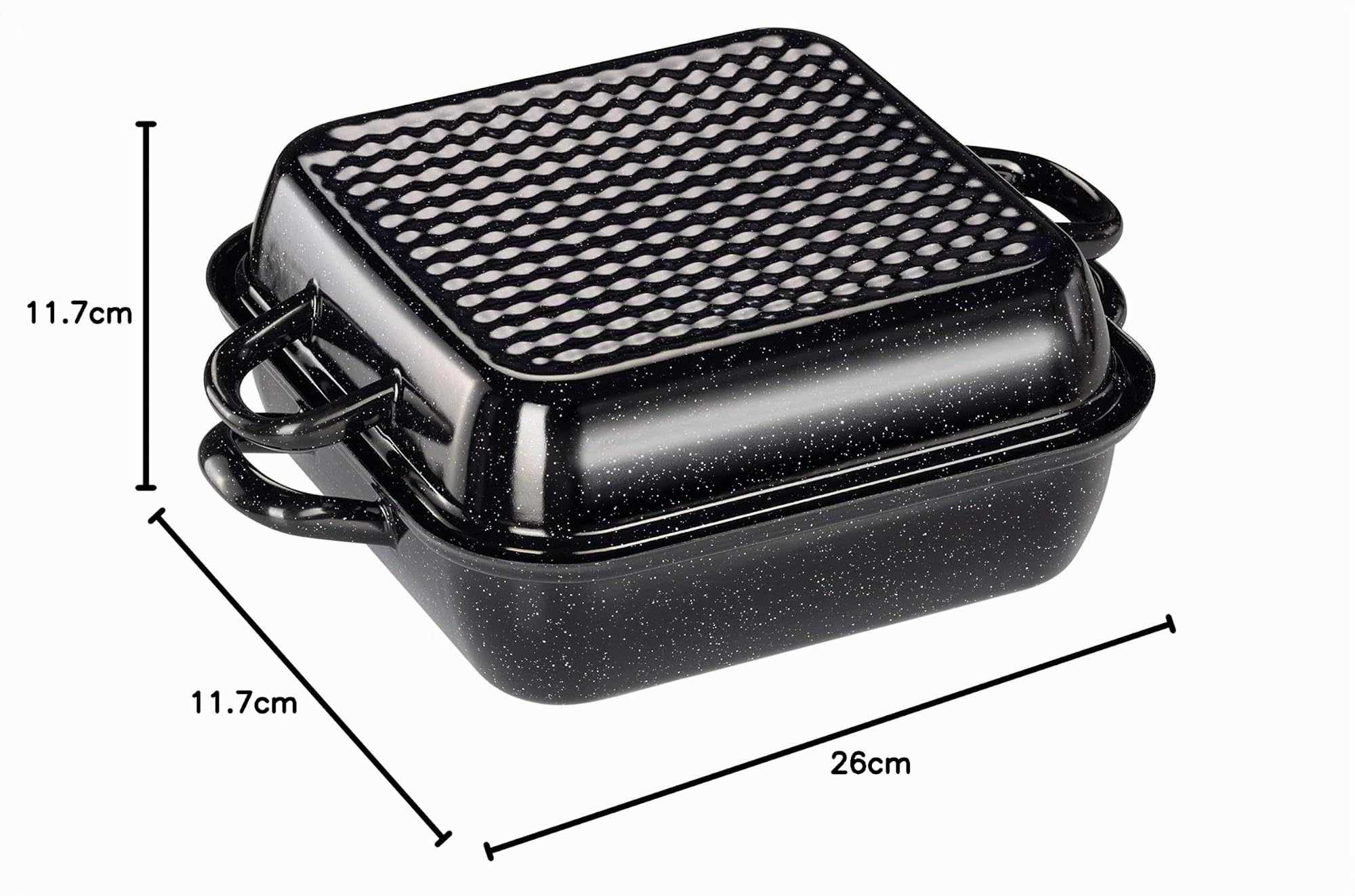 riess-0110-022-classic-bratpfanne-26x26-cm-schwarz-mit-deckel image 8