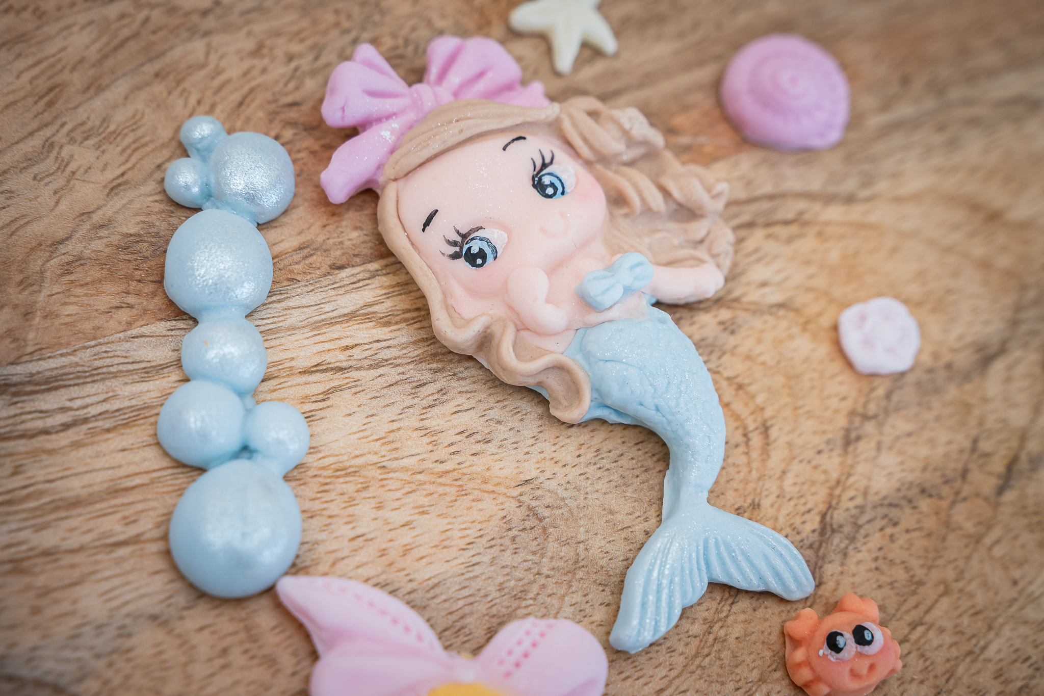 karen-davies-mermaids-silikonform-meerjungfrau-tortendeko-set image 8