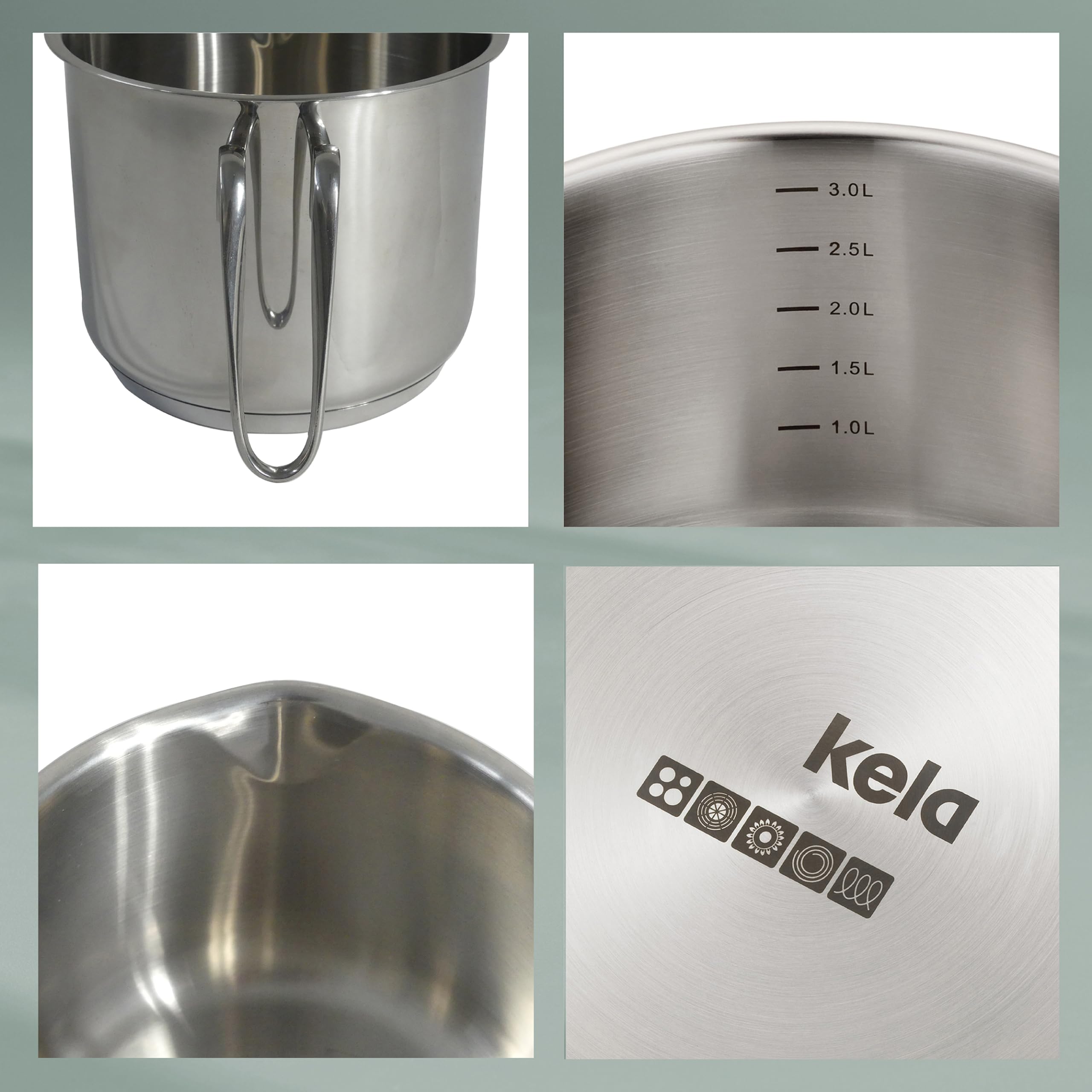 kela-flavoria-milchtopf-14-cm-1-6-l-edelstahl-induktion-mit-sch-ttrand image 5