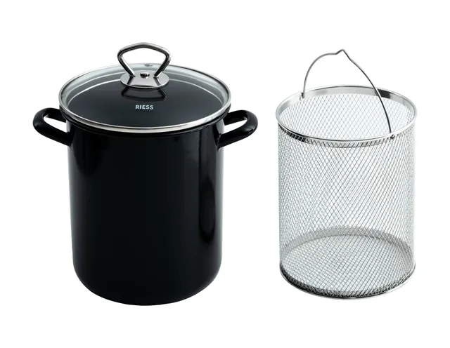 riess-0344-022-pastatopf-spargeltopf-16cm-3-5-liter-classic-schwarz image 1