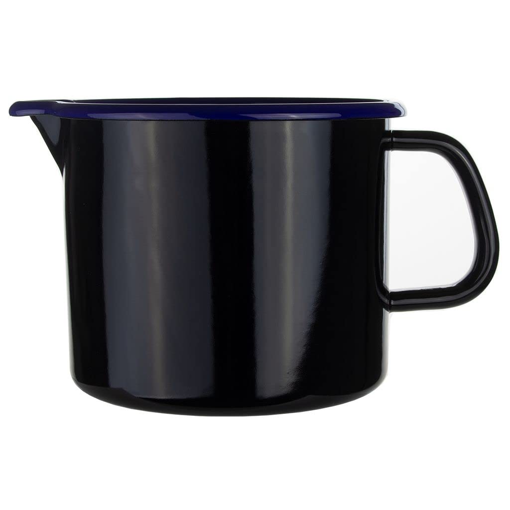 riess-classic-schnabeltopf-14-cm-1-7-l-schwarz-blau image 1