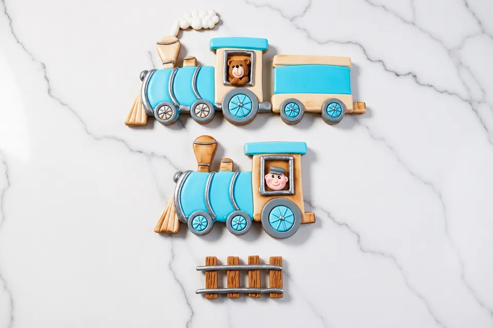 karen-davies-train-silikonform-eisenbahn-baby-motiv image 1