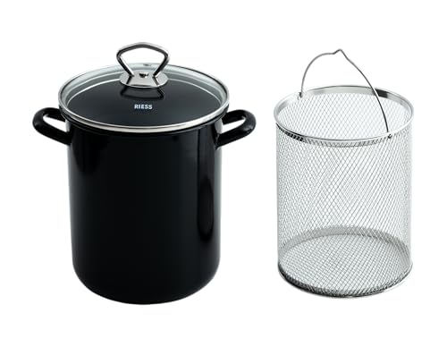 riess-0344-022-pastatopf-spargeltopf-16cm-3-5-liter-classic-schwarz image 5
