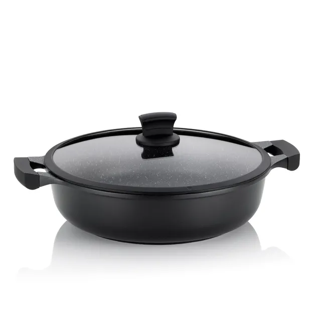 kela-stella-nova-servierpfanne-32-cm-5-l-aluguss-antihaftbeschichtet-mit-glasdec image 1