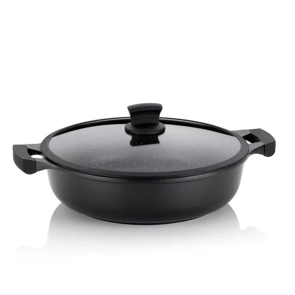 kela-stella-nova-servierpfanne-32-cm-5-l-aluguss-antihaftbeschichtet-mit-glasdec image 1