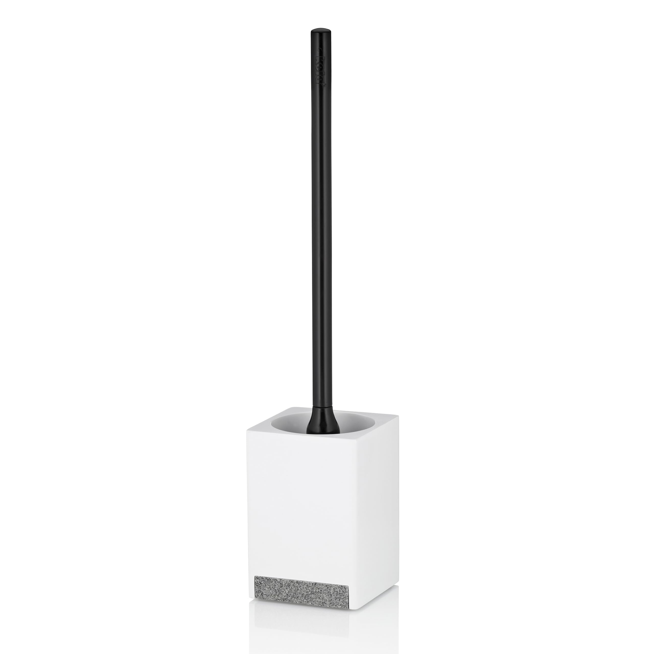 kela-cube-wc-garnitur-polyresin-wei-matt-45-5-cm image 1