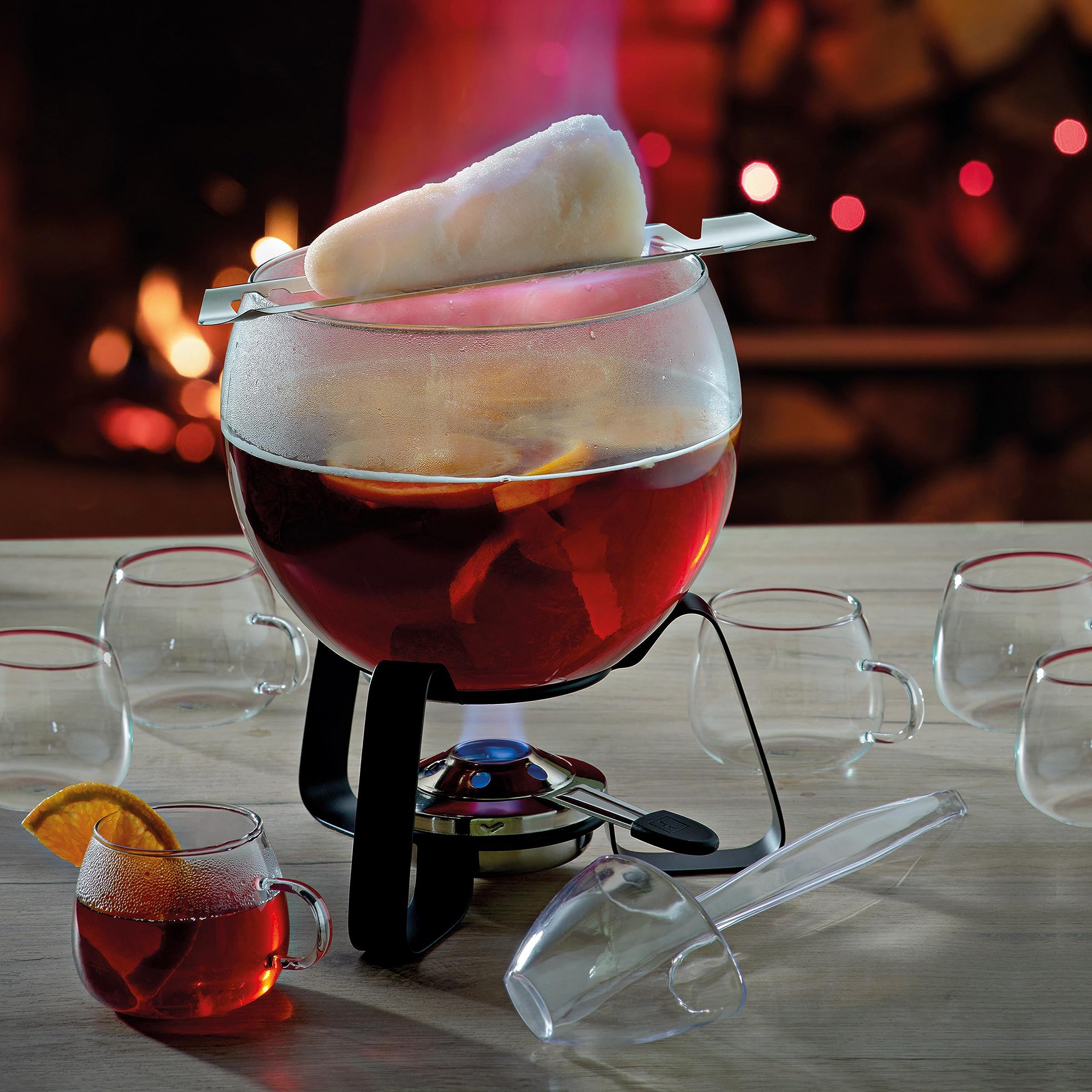 kela-fina-bowletopf-glas-3-5-l-f-r-feuerzangenbowle image 5