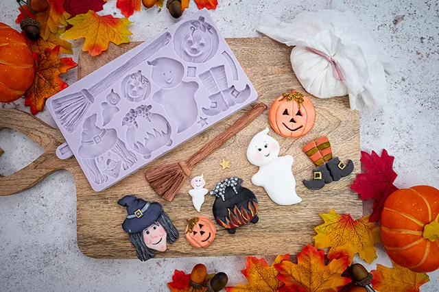 karen-davies-halloween-cookie-silikonform-geist-k-rbis-hexe image 1