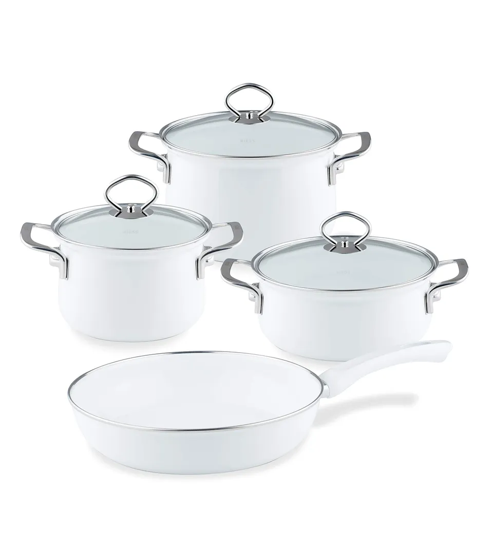 riess-0519-033-starterset-4-teilig-nouvelle-arcticweiss-emaille-mit-glasdeckel-u image 1