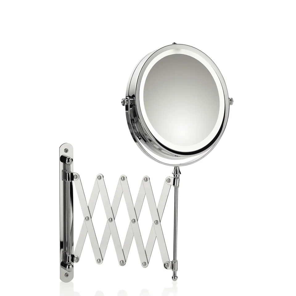 kela-valeria-wandspiegel-led-1-5-fach-17-5-cm-silber image 1