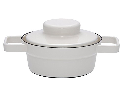riess-aromapots-kasserolle-mit-deckel-16-cm-0-5-l-emaille-light-grey image 3