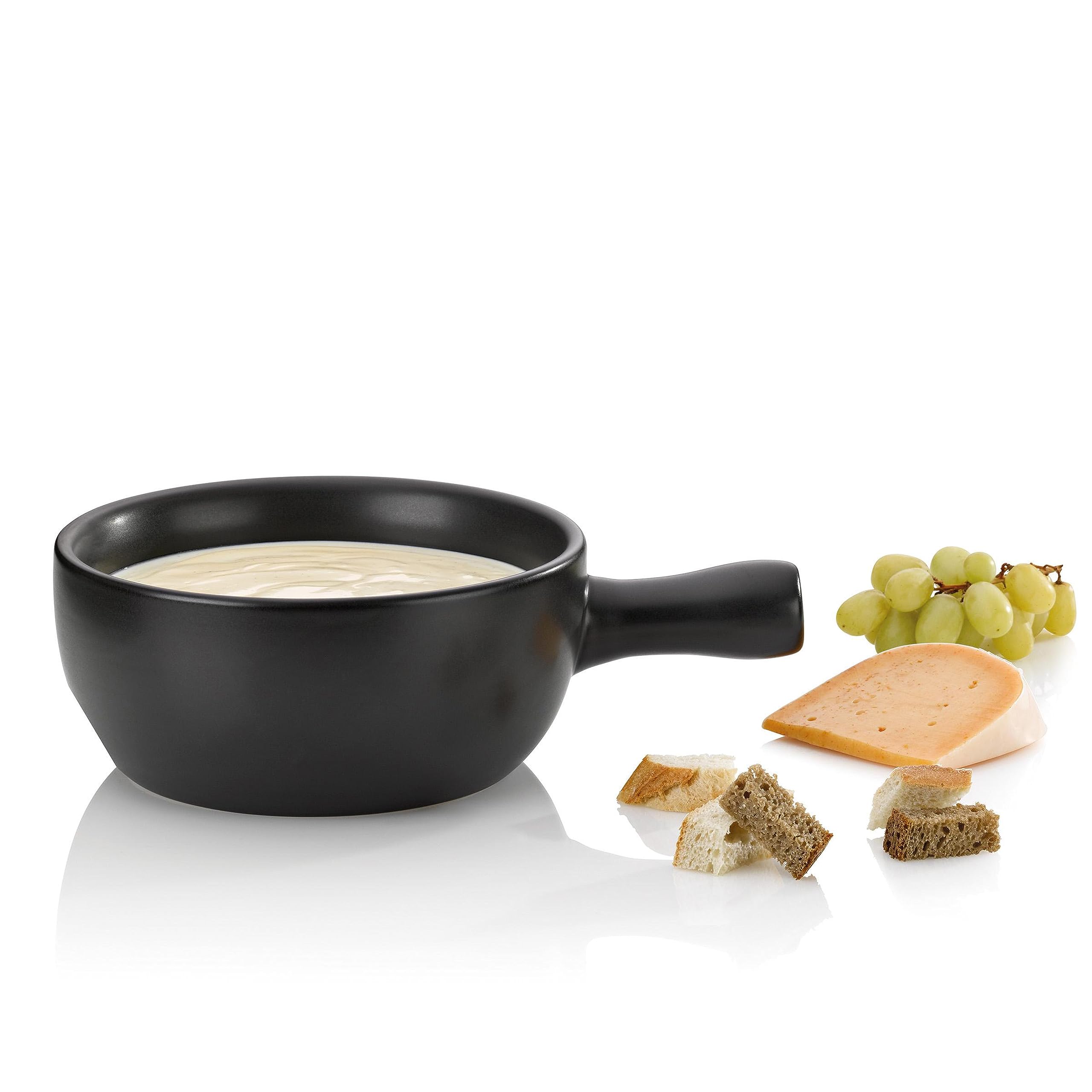 kela-natura-k-sefondue-topf-keramik-22-5-cm-schwarz-2-liter image 2