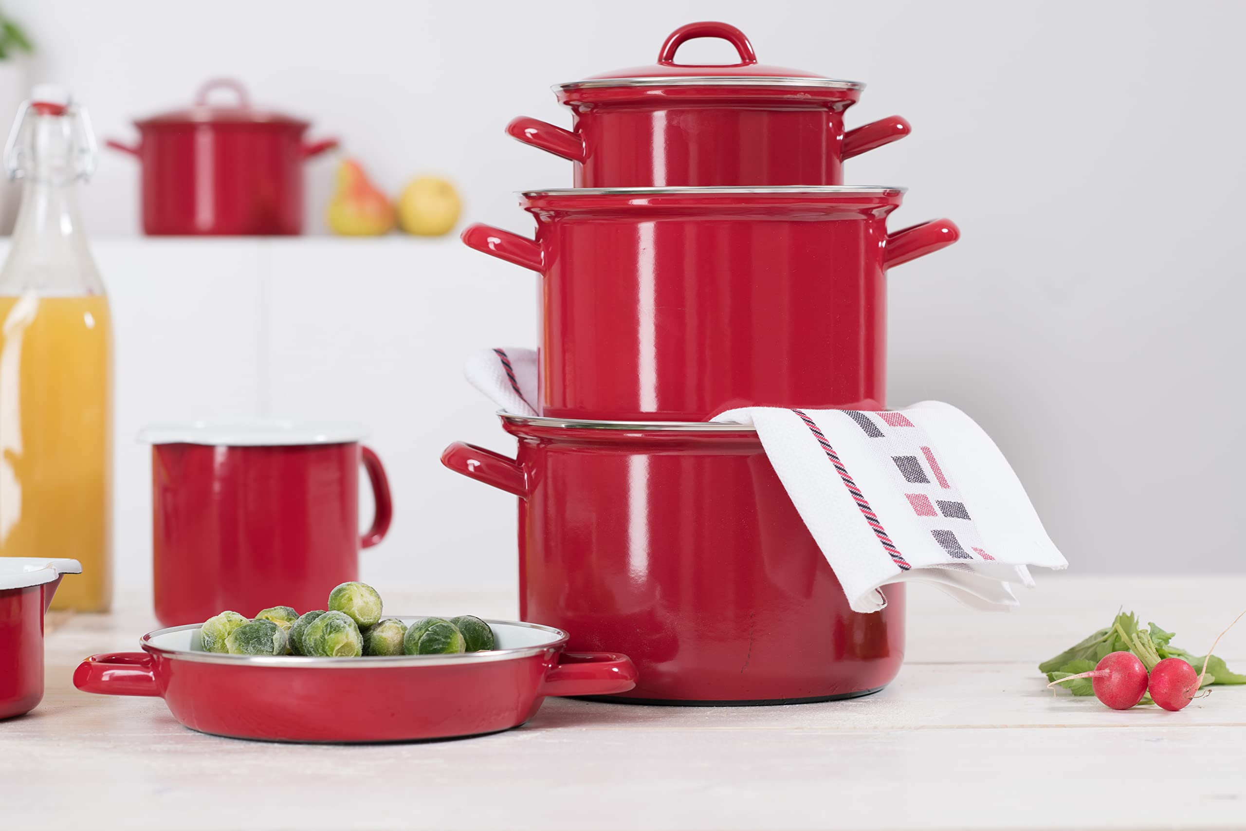riess-ceramic-glas-red-kasserolle-mit-deckel-16-cm-1-l-emaille-rot image 3