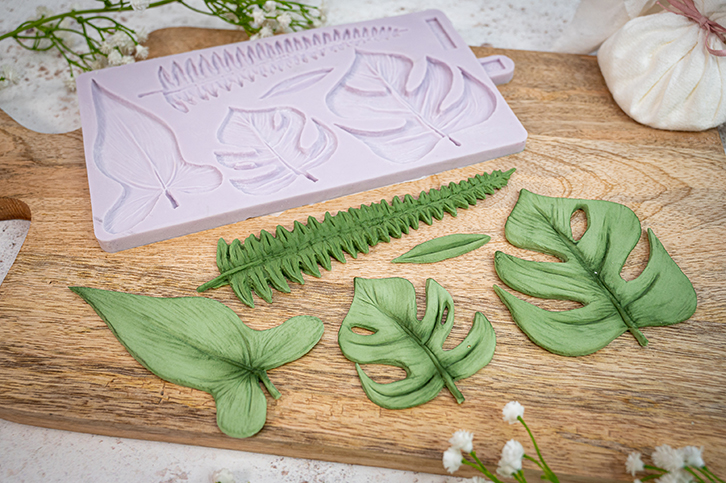 karen-davies-tropical-leaves-silikonform-monstera-co image 2