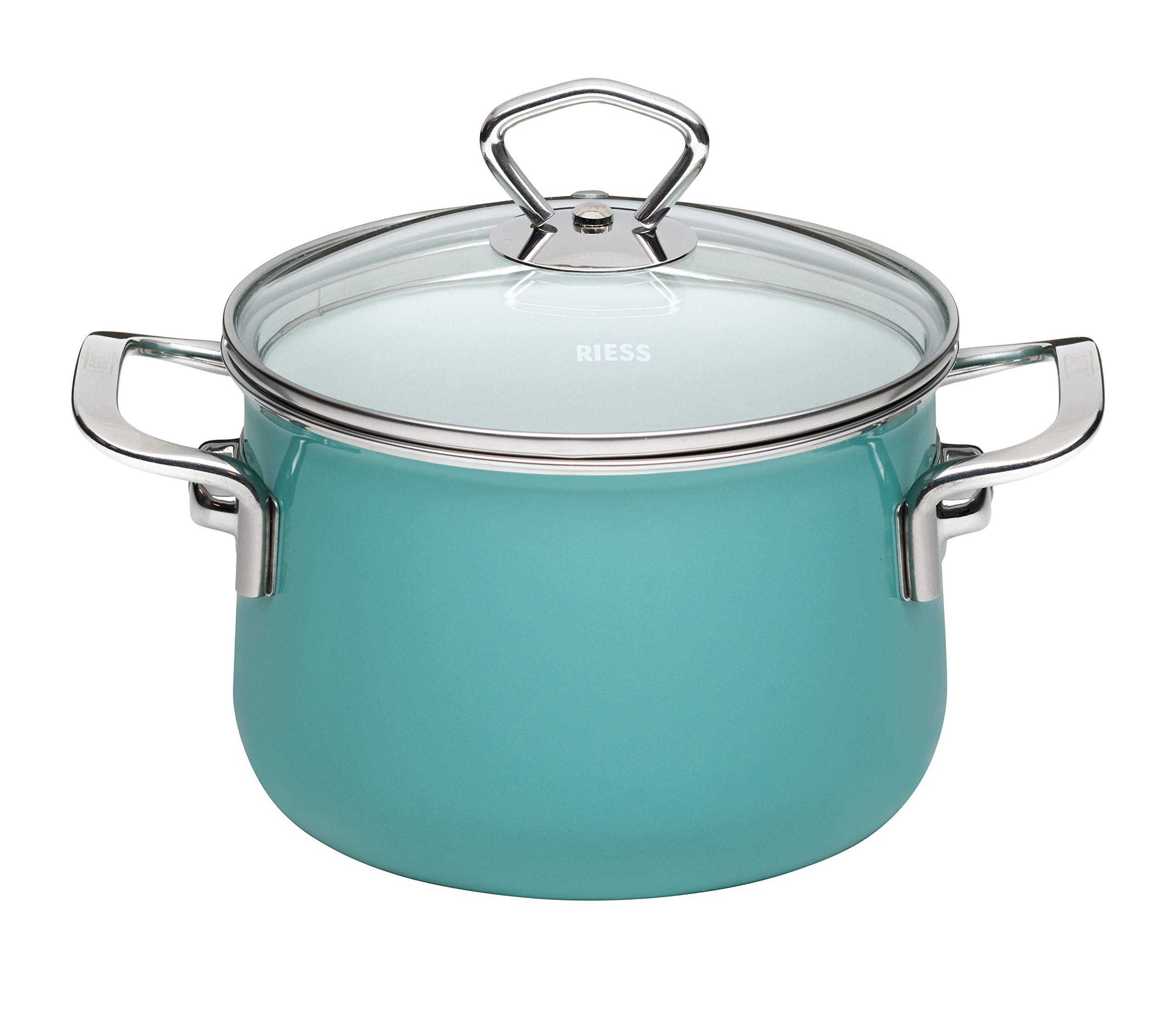 riess-nouvelle-nature-green-extra-stark-fleischtopf-mit-glasdeckel-16-cm-2-liter image 1