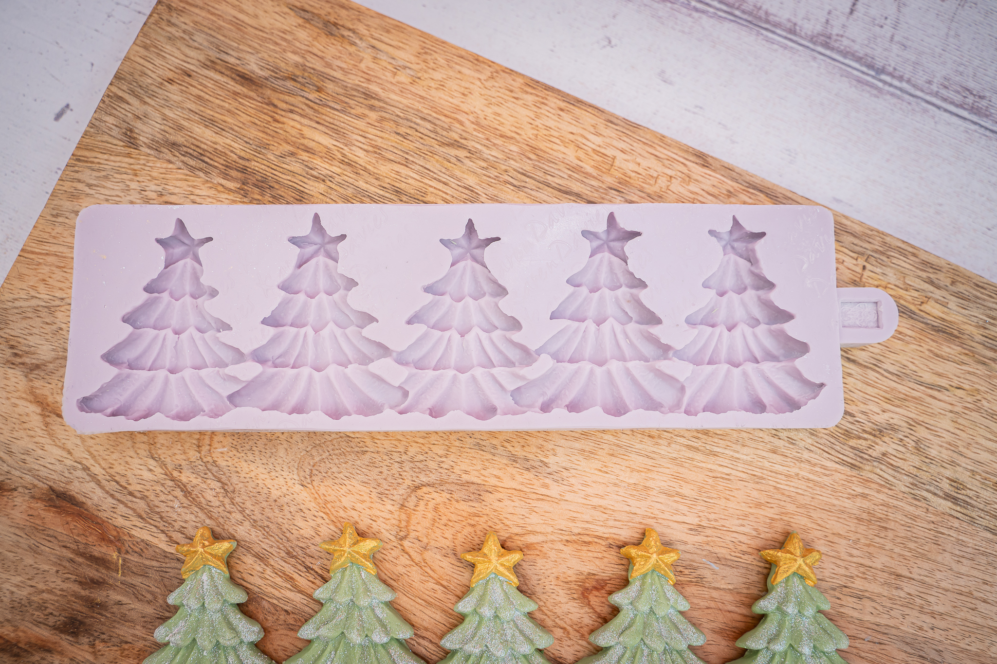 karen-davies-winter-tree-border-silikonform-tannen-borte image 3