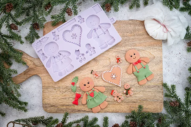 karen-davies-gingerbread-cookie-silikonform image 1