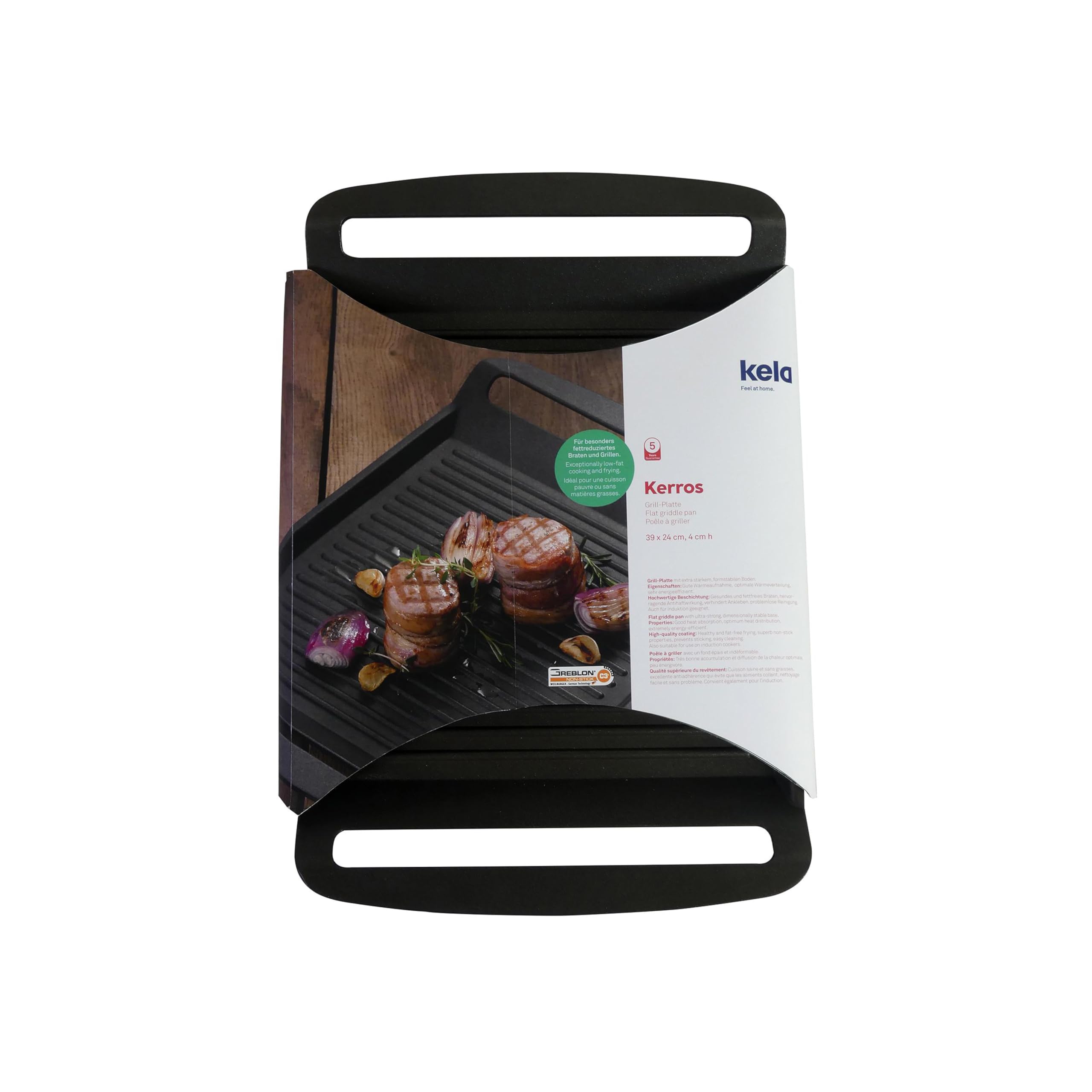 kela-kerros-grillplatte-30-x-24-cm-aluguss-antihaftbeschichtet image 7