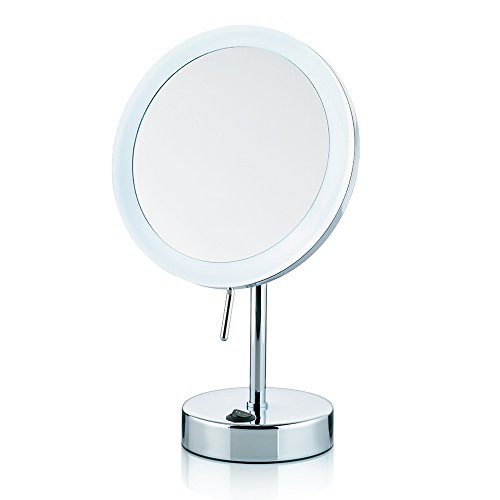 kela-sabina-20628-standspiegel-mit-led-und-5-fach-vergr-erung image 8