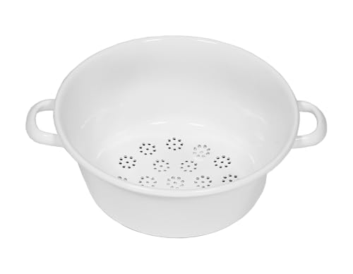 riess-classic-weiss-gem-sesieb-mehrzwecksieb-emaille-26-cm-mit-2-griffen image 5