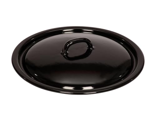 riess-0259-022-deckel-26-cm-classic-emaille-schwarz image 3