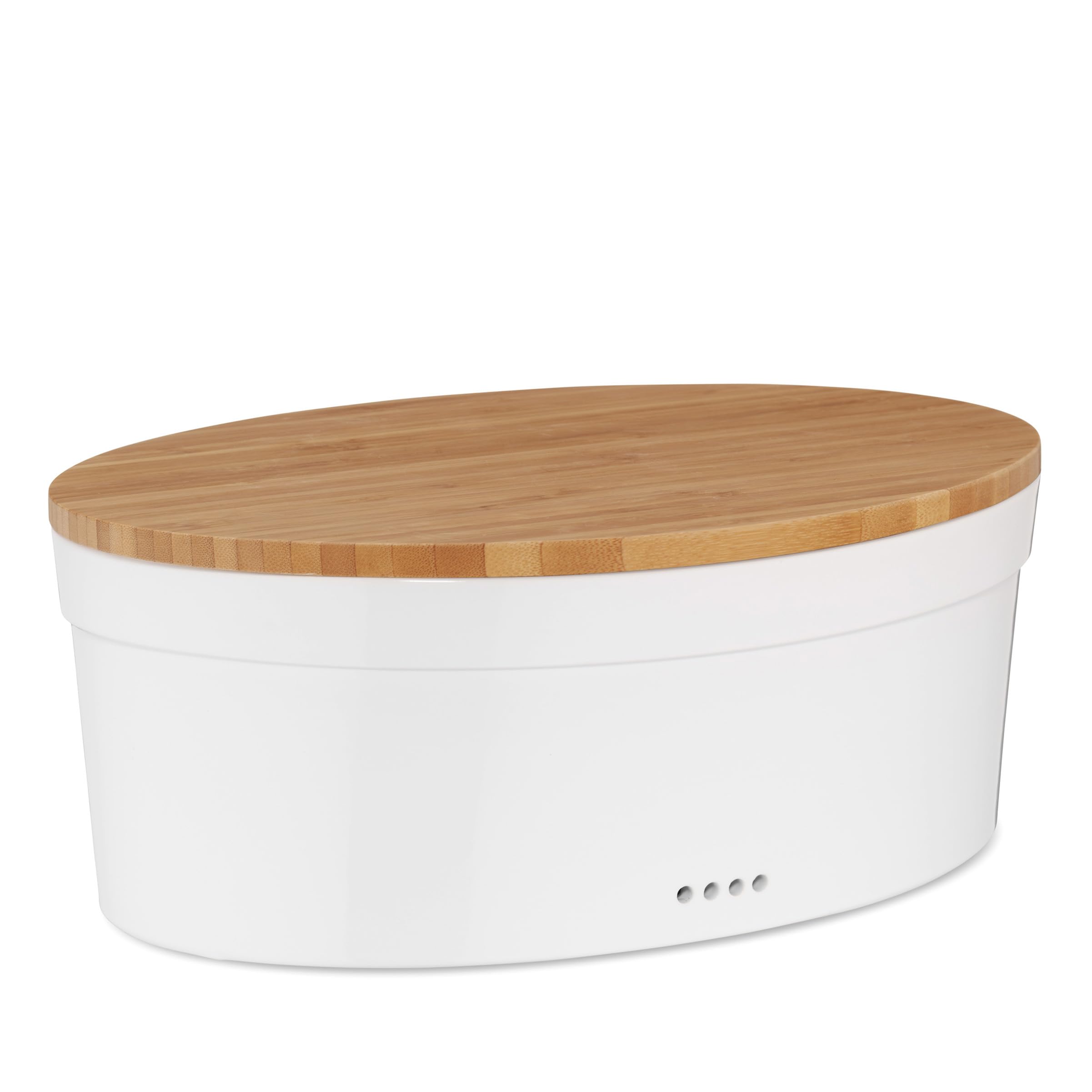 kela-salena-brotkasten-keramik-36-5-cm-wei-mit-bambusdeckel image 1