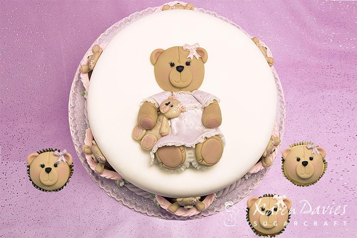 karen-davies-cupcake-top-teddy-face-silikonform image 6