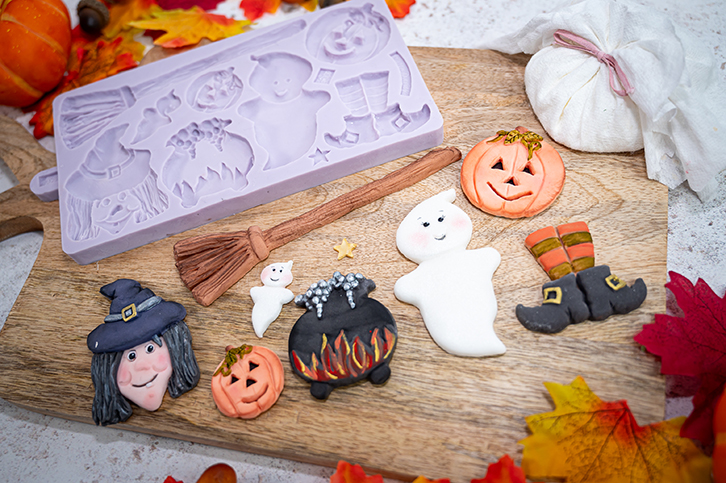karen-davies-halloween-cookie-silikonform-geist-k-rbis-hexe image 2