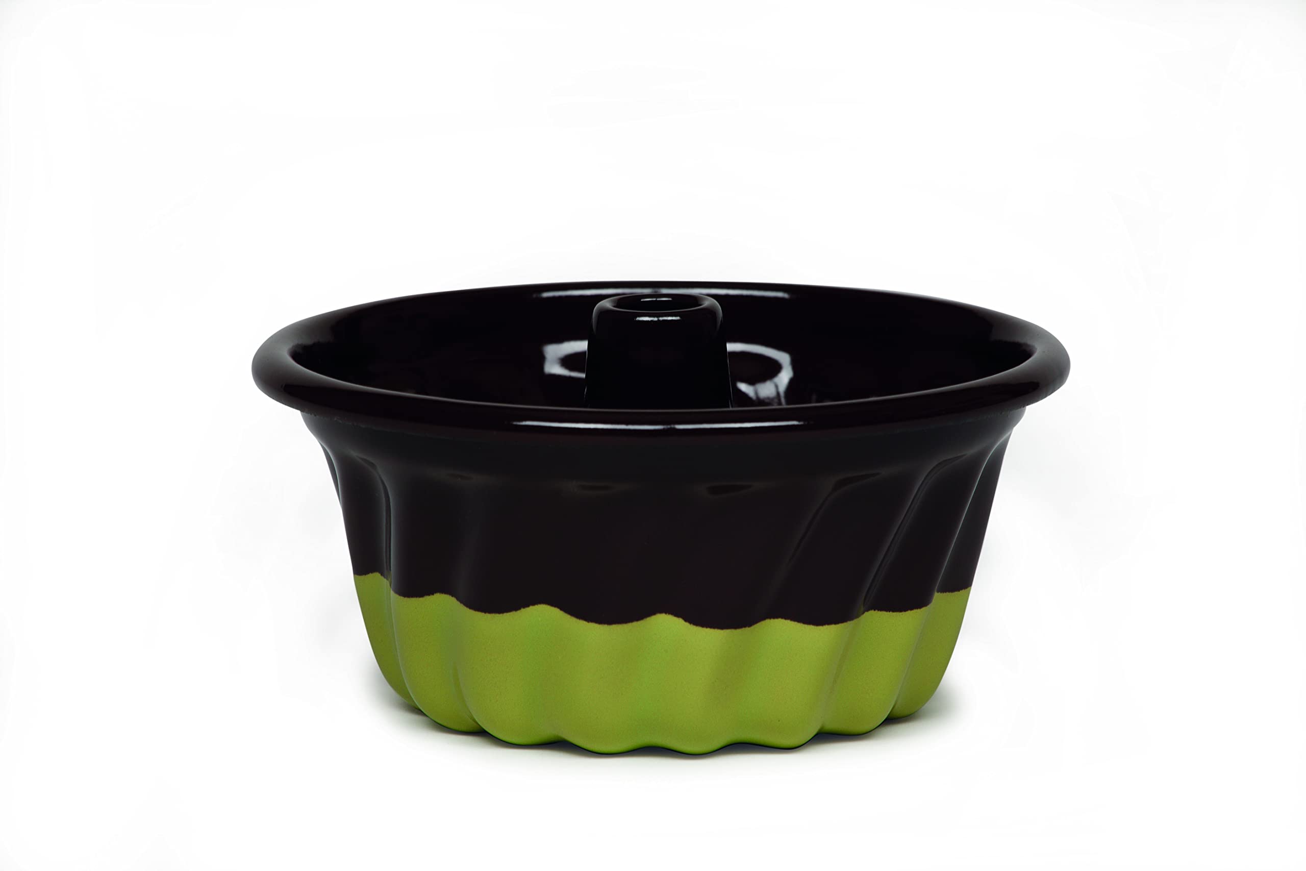 riess-edition-sarah-wiener-guglhupfform-12-cm-schoko-pistazie-emaille image 1