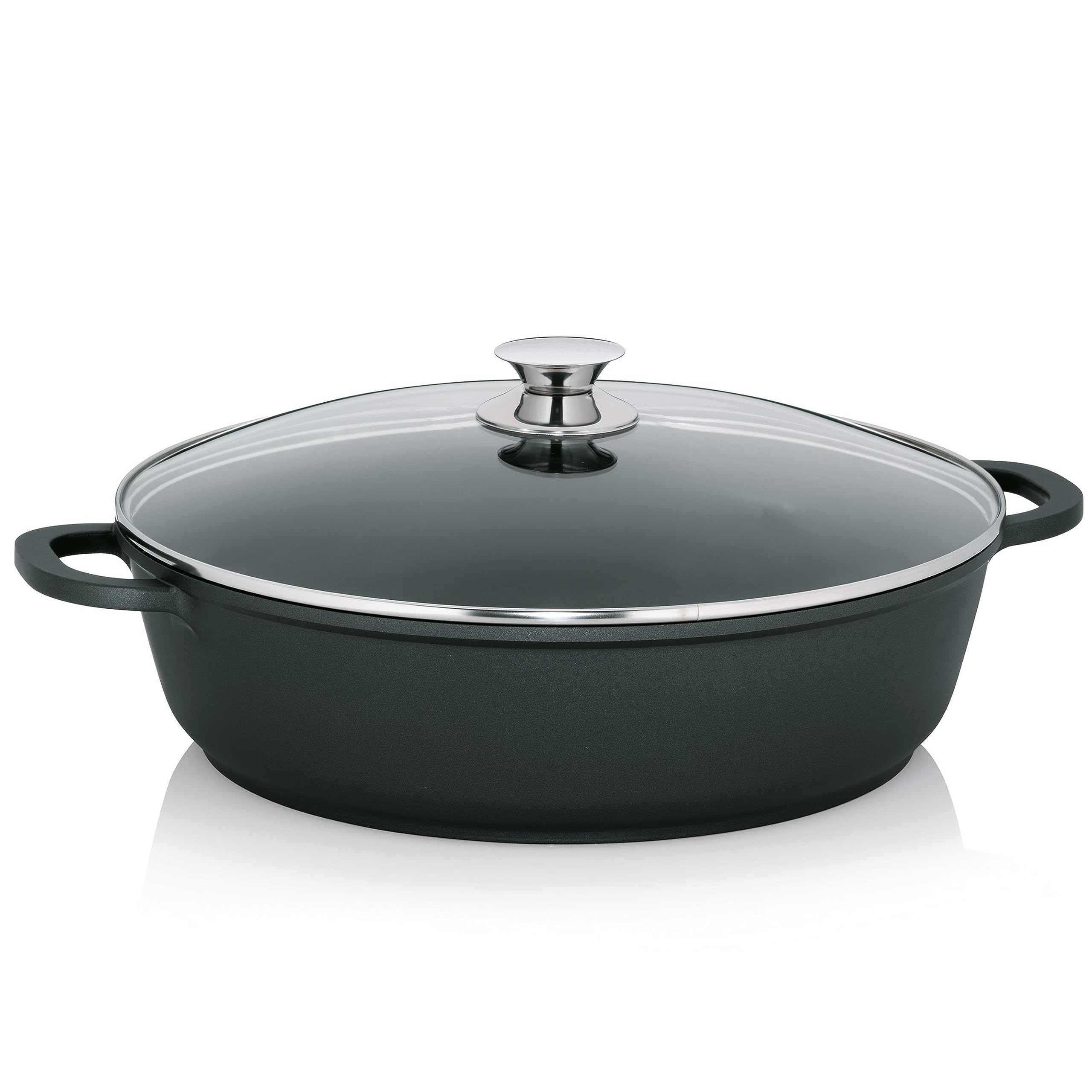 kela-kerros-servierpfanne-36cm-aluguss-mit-deckel-7-liter image 1