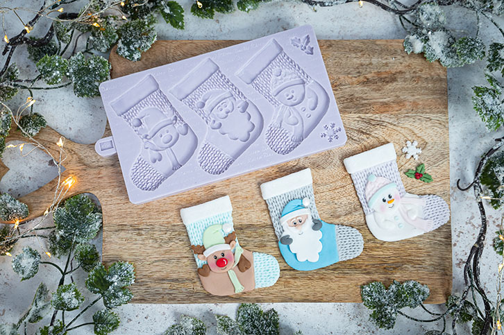 karen-davies-christmas-stockings-silikonform image 1