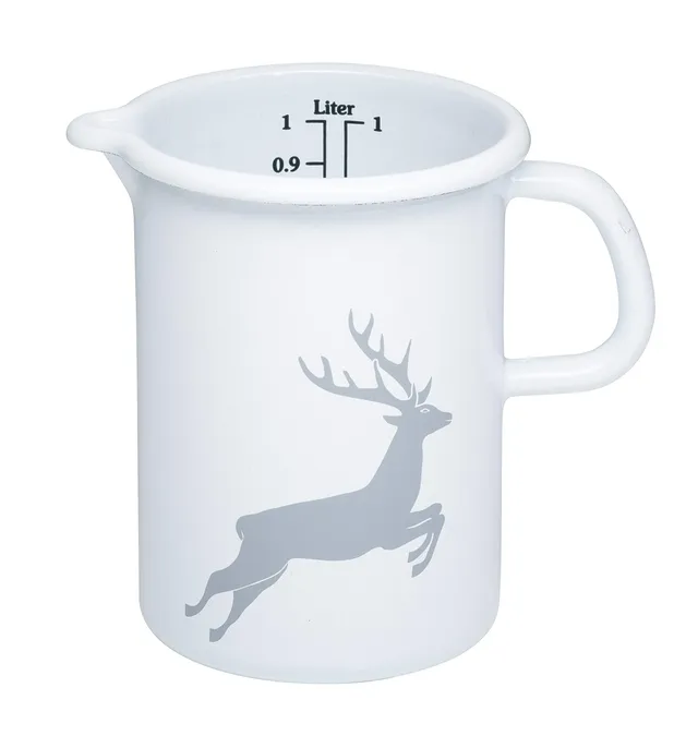 riess-k-chenma-10-country-hirsch-grau-1-0-liter-emaille image 1