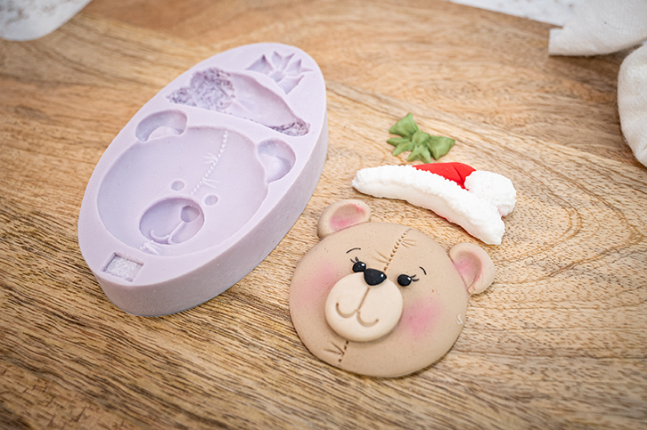 karen-davies-cupcake-top-teddy-face-silikonform image 4